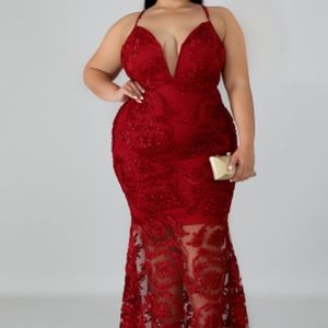 Mermaid formal gown